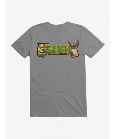 Shrek Shrek And Donkey Faces T-Shirt $7.65 T-Shirts