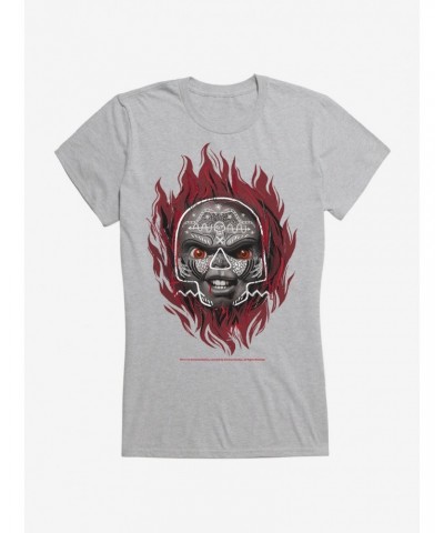 Chucky Face Flame Girls T-Shirt $12.20 T-Shirts