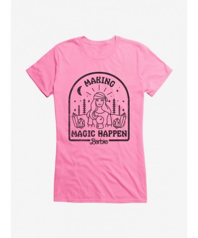 Barbie Halloween Making Magic Happen Girls T-Shirt $6.57 T-Shirts
