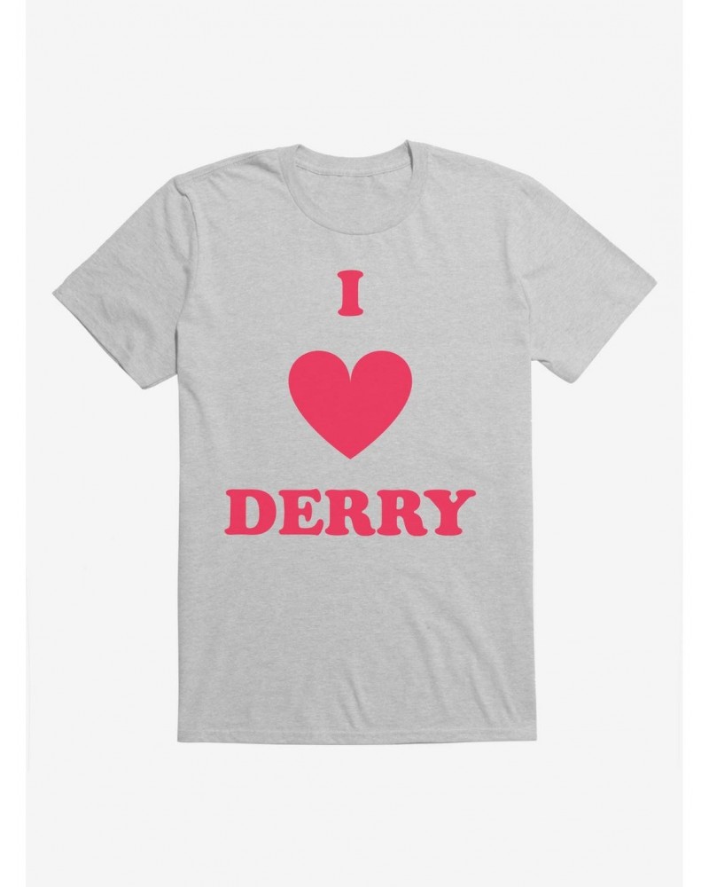 IT Chapter Two I Heart Derry Script Stack T-Shirt $6.12 T-Shirts