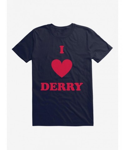 IT Chapter Two I Heart Derry Script Stack T-Shirt $6.12 T-Shirts