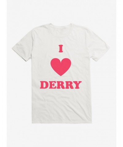 IT Chapter Two I Heart Derry Script Stack T-Shirt $6.12 T-Shirts