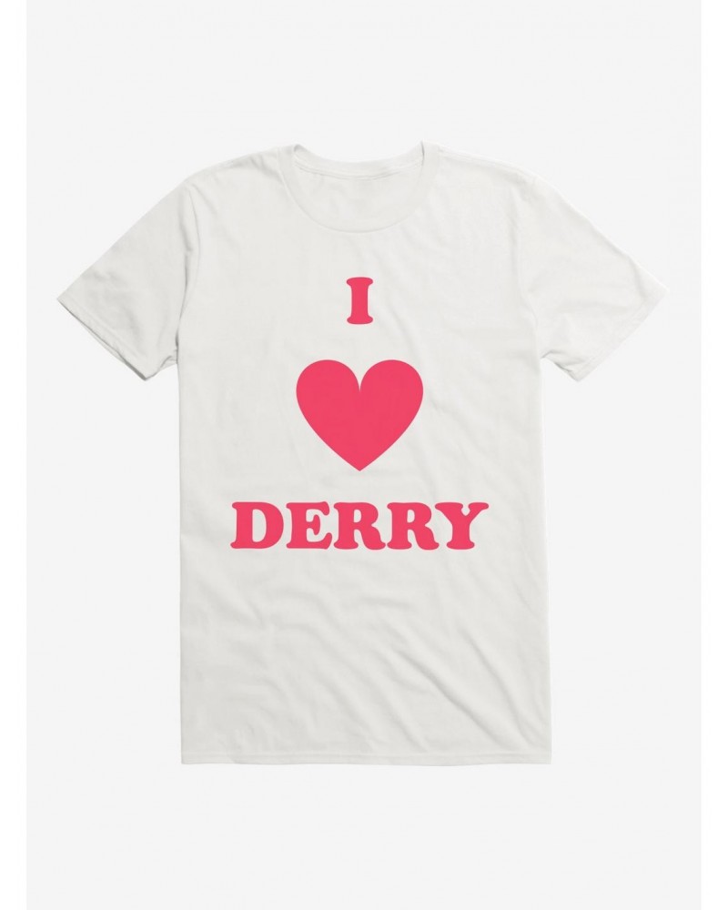 IT Chapter Two I Heart Derry Script Stack T-Shirt $6.12 T-Shirts