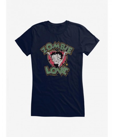 Betty Boop Love Logo Girls T-Shirt $7.57 T-Shirts