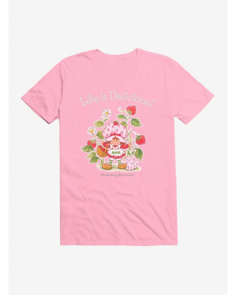 Strawberry Shortcake Life Is Delicious! T-Shirt $8.99 T-Shirts