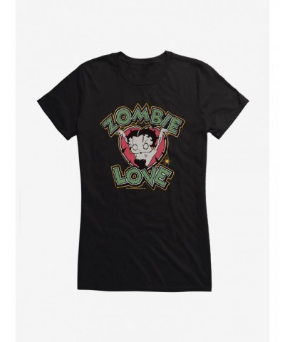 Betty Boop Love Logo Girls T-Shirt $7.57 T-Shirts