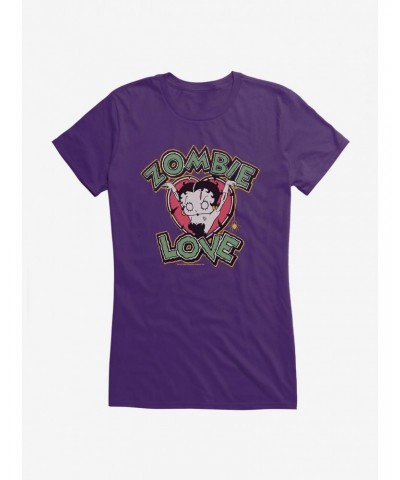 Betty Boop Love Logo Girls T-Shirt $7.57 T-Shirts