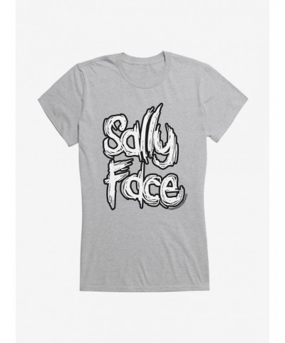 Sally Face Bold Title Script Girls T-Shirt $6.18 T-Shirts