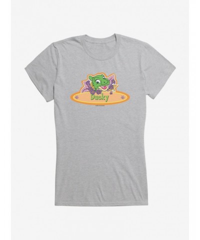 The Land Before Time Ducky Name Sign Girls T-Shirt $9.56 T-Shirts