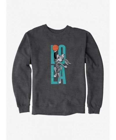 Space Jam: A New Legacy Lola Bunny Tune Squad Basketball Sweatshirt $10.33 Sweatshirts