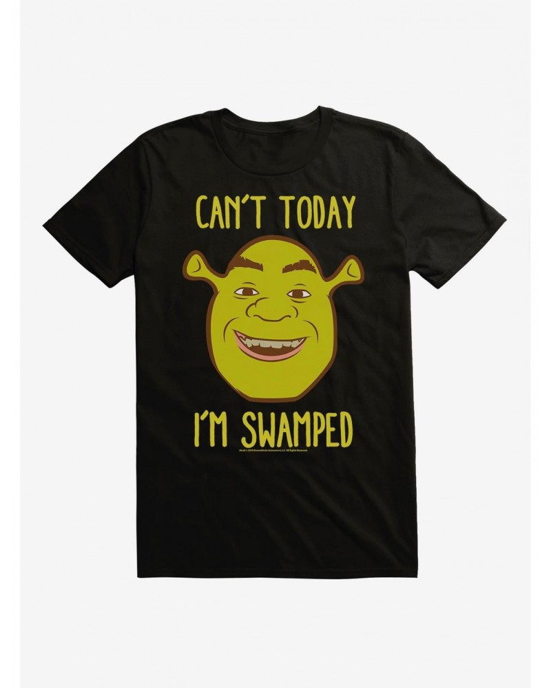 Shrek Can't Today I'm Swamped T-Shirt $7.07 T-Shirts