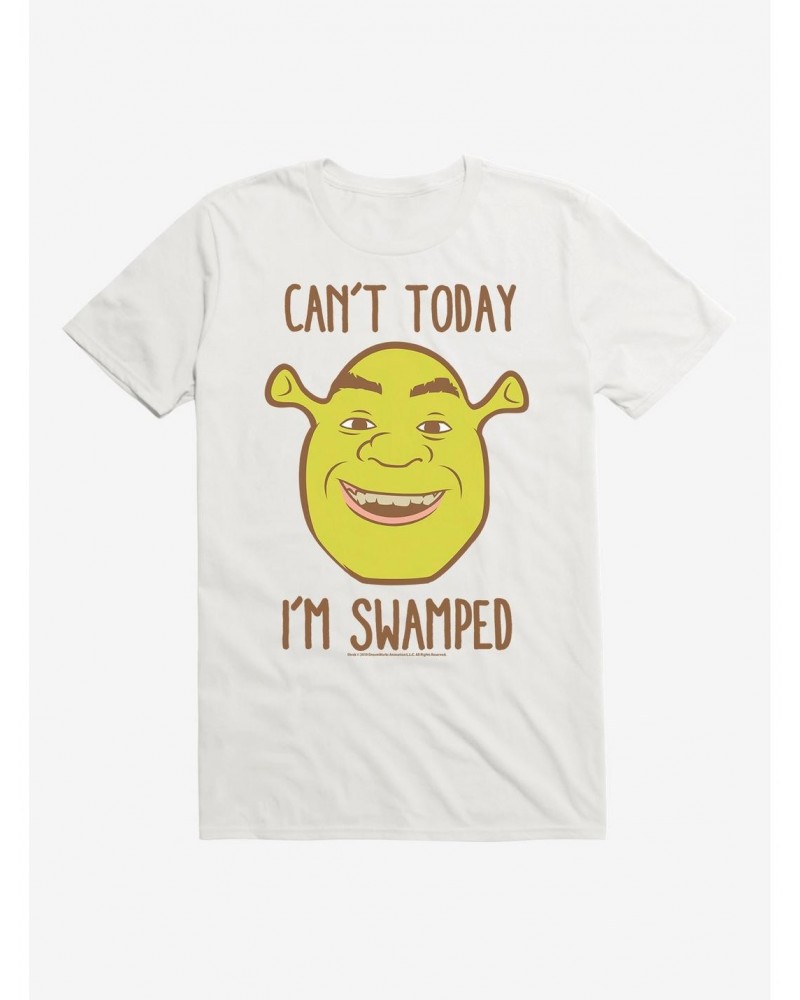 Shrek Can't Today I'm Swamped T-Shirt $7.07 T-Shirts