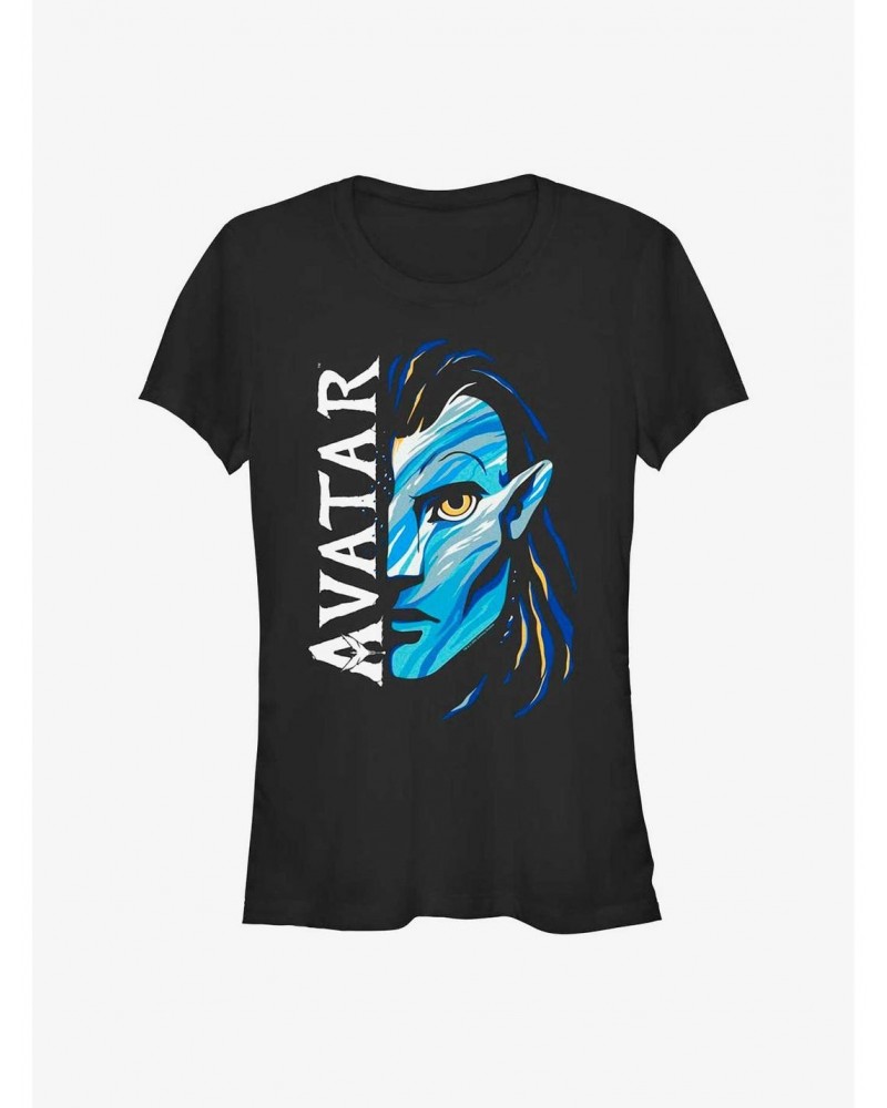Avatar: The Way of Water Head Strong Jake Girls T-Shirt $10.96 T-Shirts