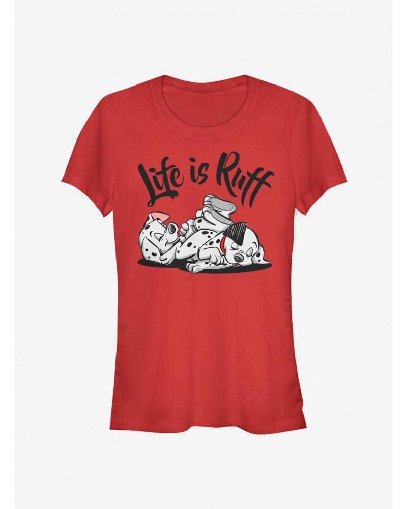 Disney 101 Dalmatians Life Is Ruff Girls T-Shirt $6.80 T-Shirts