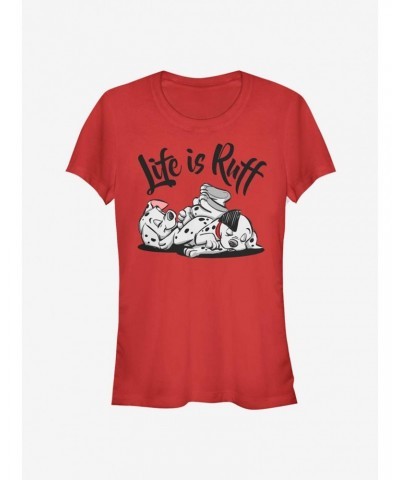 Disney 101 Dalmatians Life Is Ruff Girls T-Shirt $6.80 T-Shirts