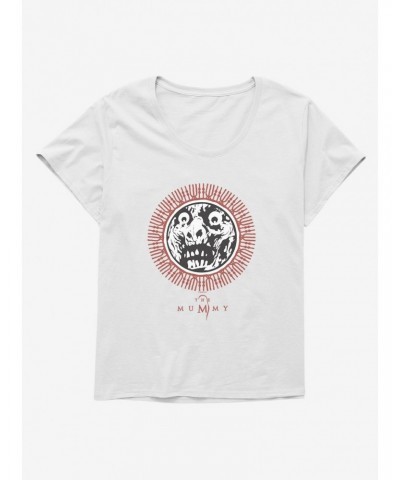 The Mummy Ornament Face Girls T-Shirt Plus Size $9.81 T-Shirts