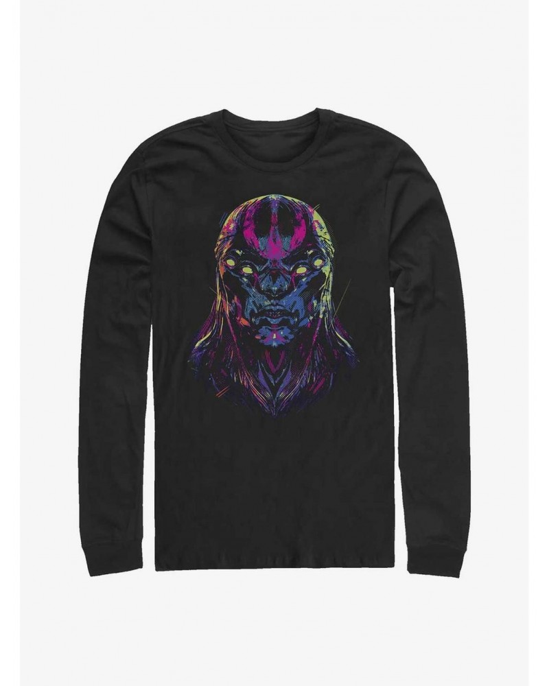 Marvel Eternals Kro Devious Face Long-Sleeve T-Shirt $12.90 T-Shirts