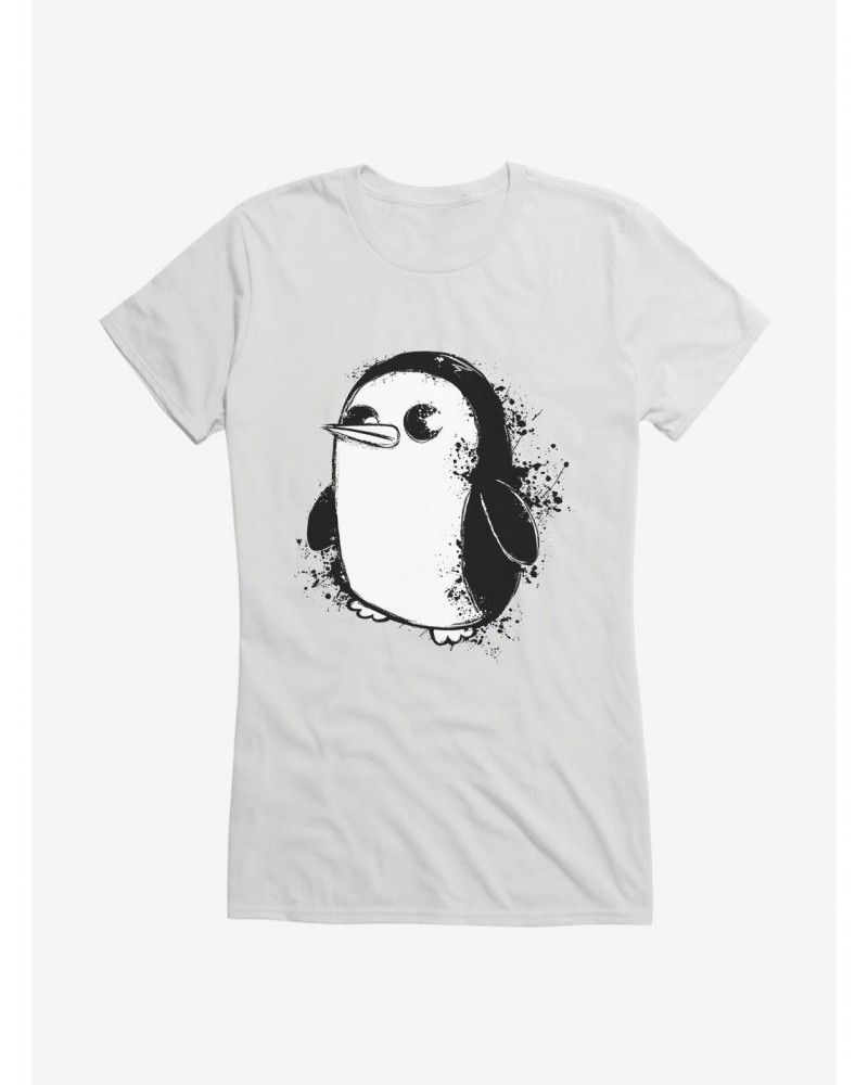 Adventure Time Gunter Splatter Girls T-Shirt $6.18 T-Shirts