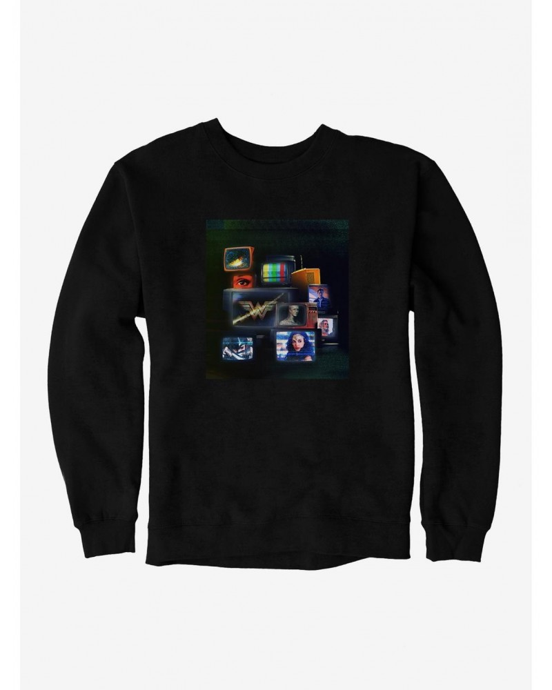 DC Comics Wonder Woman 1984 TV Images Sweatshirt $9.15 Sweatshirts