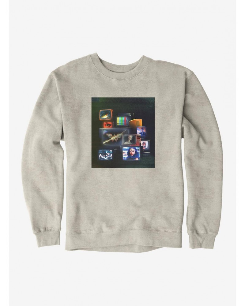 DC Comics Wonder Woman 1984 TV Images Sweatshirt $9.15 Sweatshirts