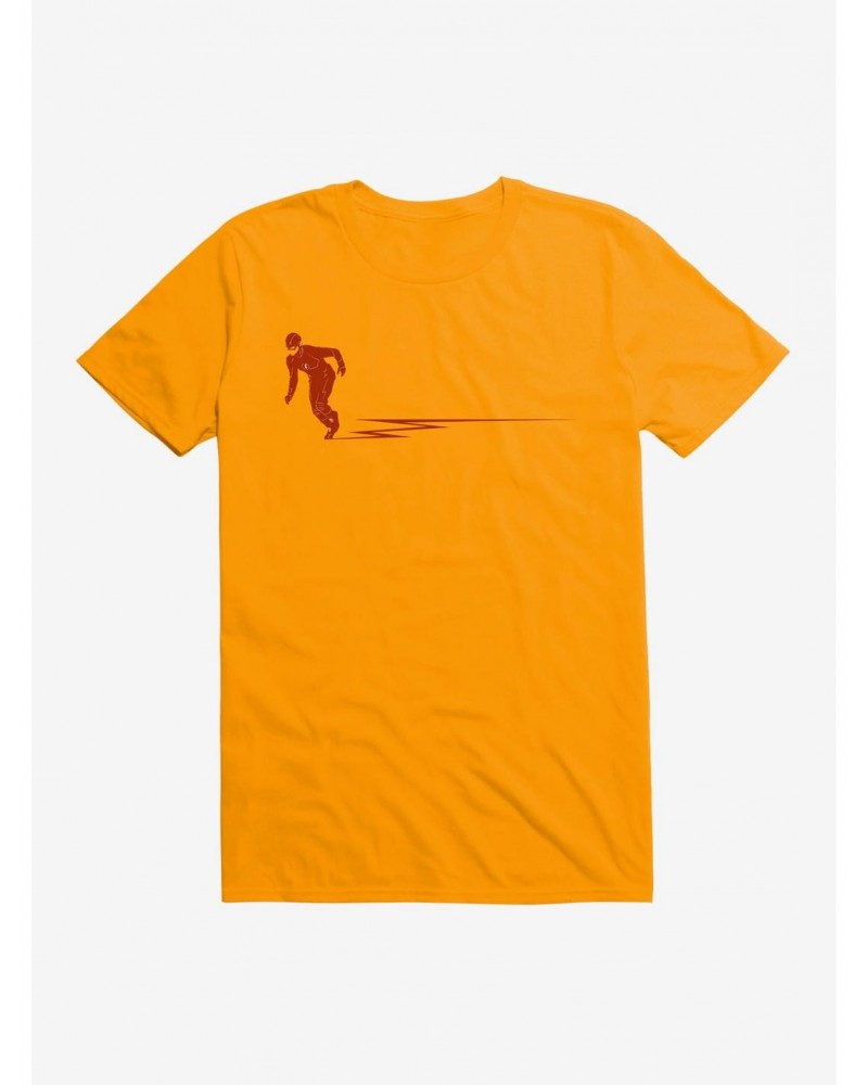 DC Comics The Flash Flash In Action T-Shirt $8.22 T-Shirts