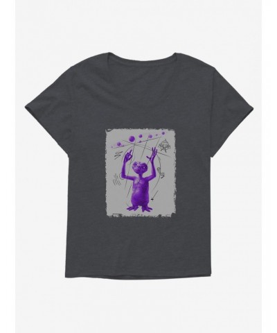 E.T. Scribbles Girls T-Shirt Plus Size $11.96 T-Shirts