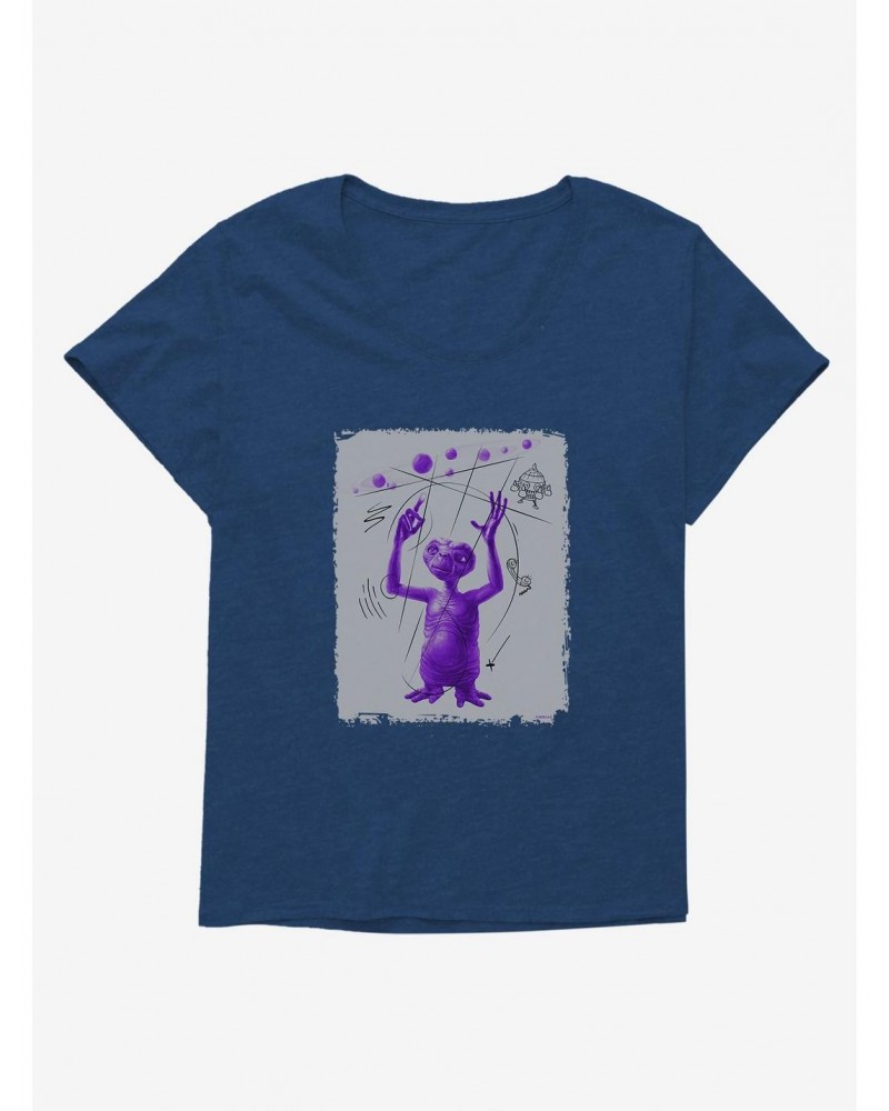 E.T. Scribbles Girls T-Shirt Plus Size $11.96 T-Shirts