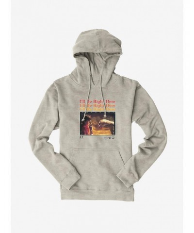 E.T. 40th Anniversary I'll Be Right Here Movie Still Hoodie $18.86 Hoodies