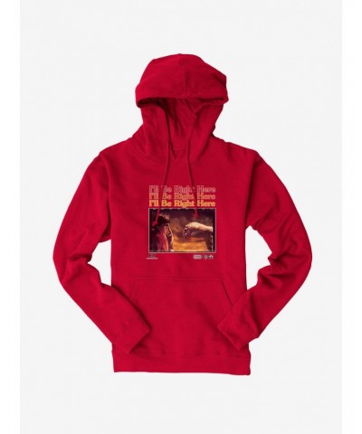 E.T. 40th Anniversary I'll Be Right Here Movie Still Hoodie $18.86 Hoodies