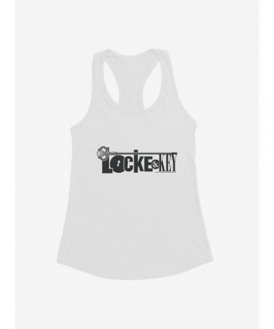 Locke and Key Light Logo Womens Tank Top $9.76 Tops