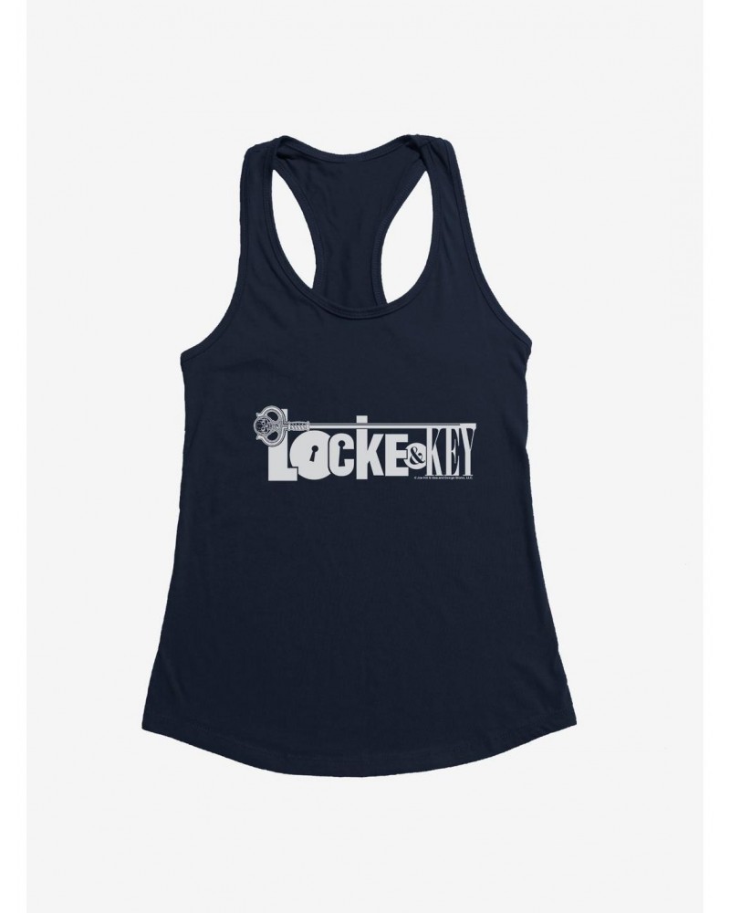 Locke and Key Light Logo Womens Tank Top $9.76 Tops