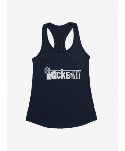 Locke and Key Light Logo Womens Tank Top $9.76 Tops