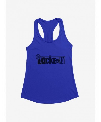 Locke and Key Light Logo Womens Tank Top $9.76 Tops