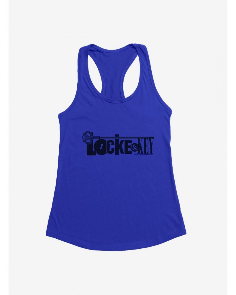 Locke and Key Light Logo Womens Tank Top $9.76 Tops