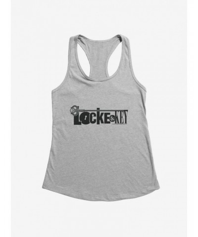 Locke and Key Light Logo Womens Tank Top $9.76 Tops