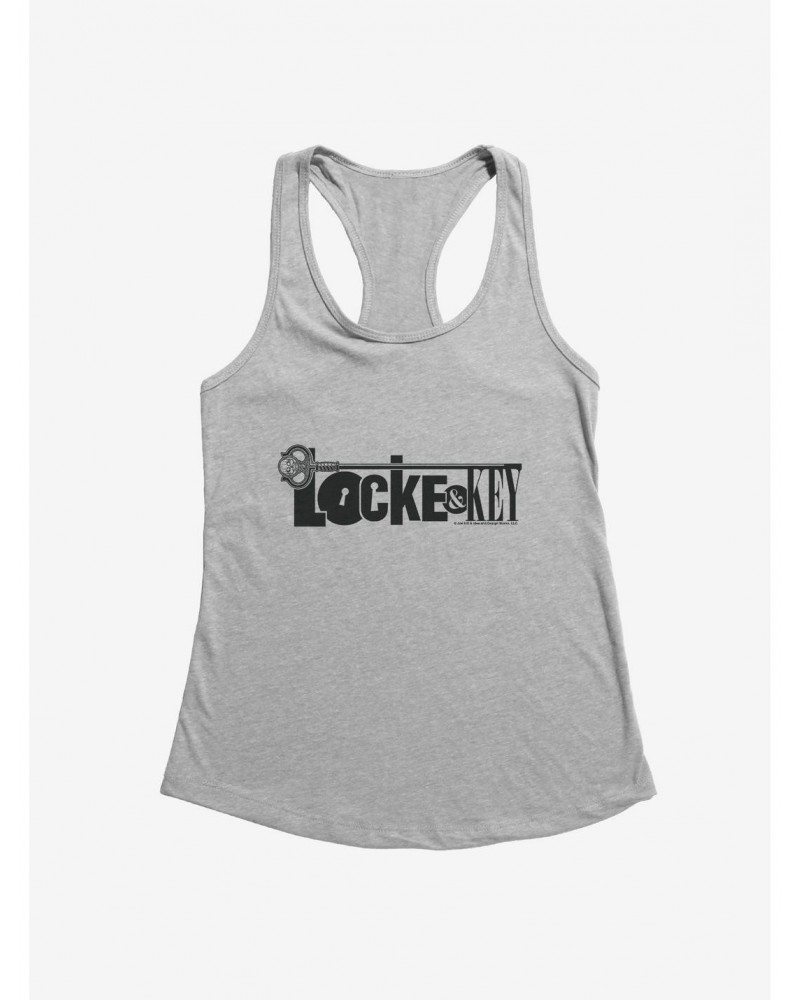 Locke and Key Light Logo Womens Tank Top $9.76 Tops