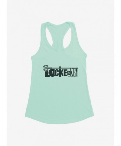 Locke and Key Light Logo Womens Tank Top $9.76 Tops