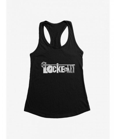 Locke and Key Light Logo Womens Tank Top $9.76 Tops