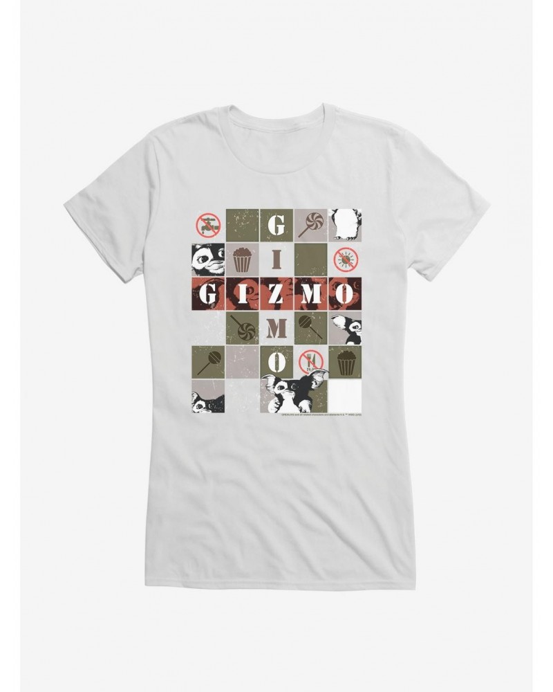 Gremlins Gizmo Boxed Collage Girls T-Shirt $7.77 T-Shirts