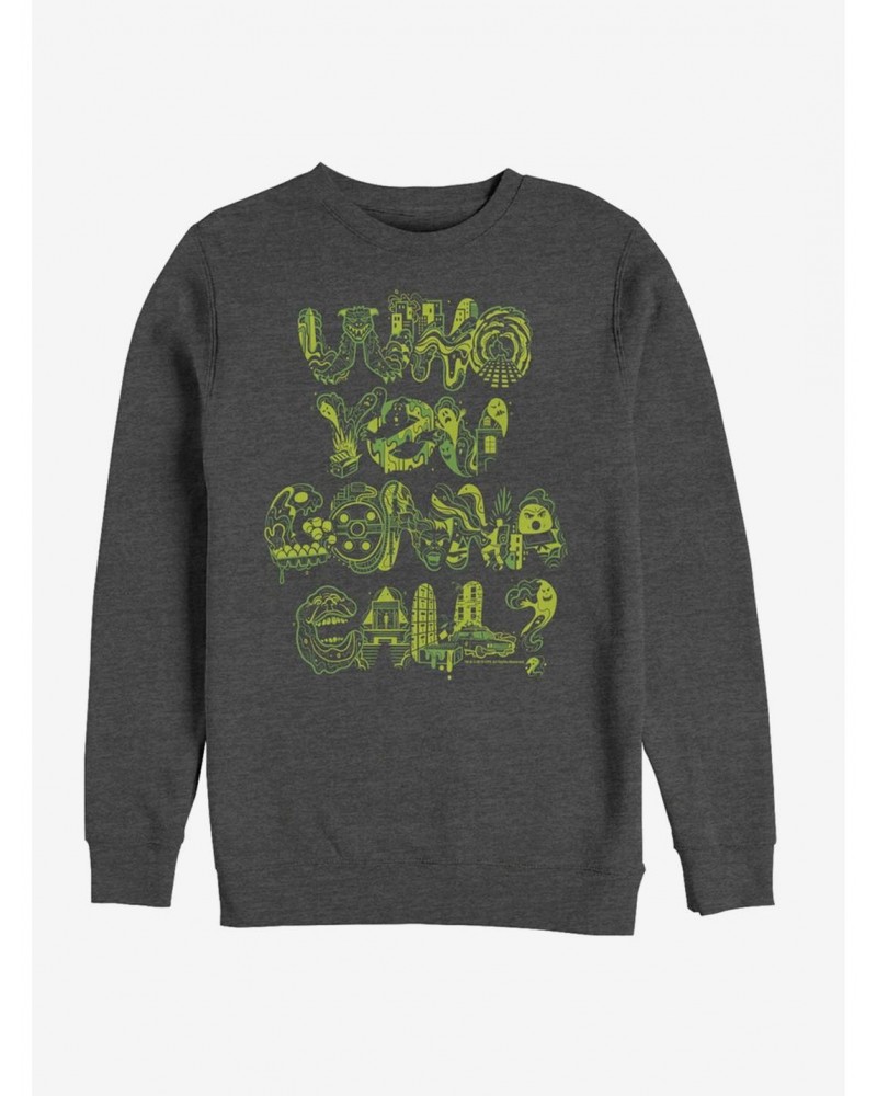Ghostbusters Who You Gonna Call Doodle Sweatshirt $9.74 Sweatshirts