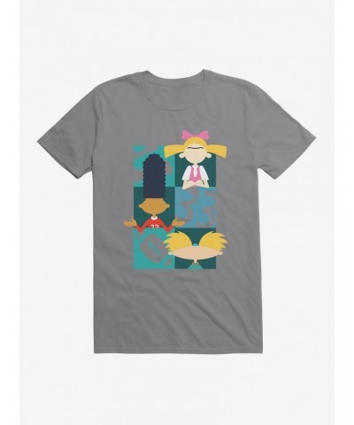 Hey Arnold! Icon Silhouettes T-Shirt $8.60 T-Shirts