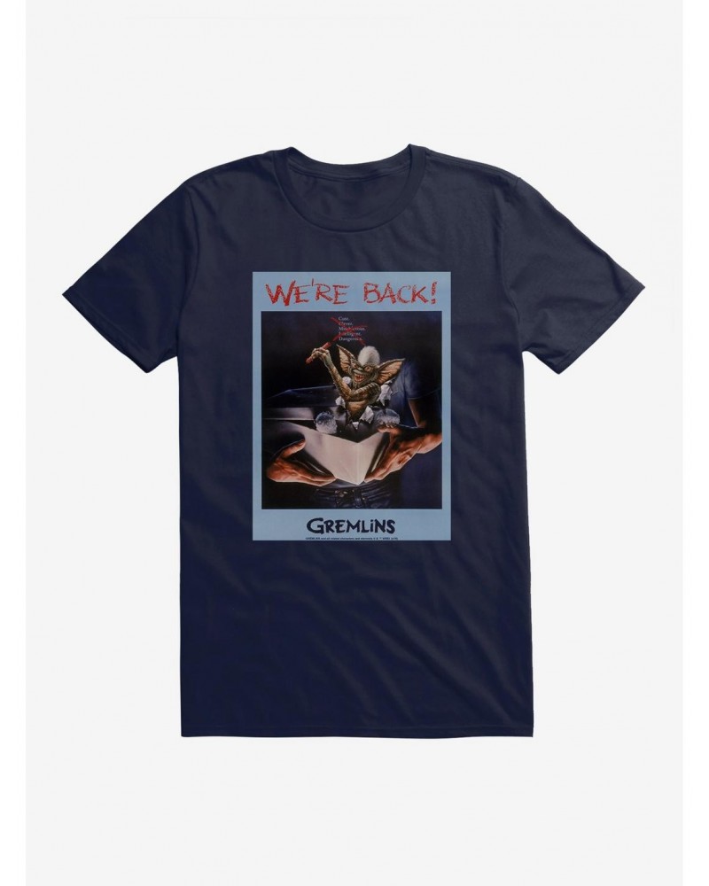 Gremlins Stripe We're Back Polaroid T-Shirt $6.50 T-Shirts