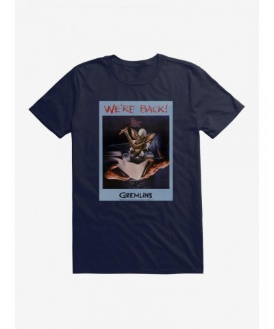 Gremlins Stripe We're Back Polaroid T-Shirt $6.50 T-Shirts