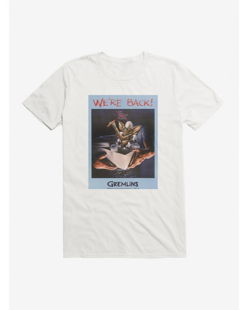 Gremlins Stripe We're Back Polaroid T-Shirt $6.50 T-Shirts