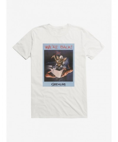 Gremlins Stripe We're Back Polaroid T-Shirt $6.50 T-Shirts