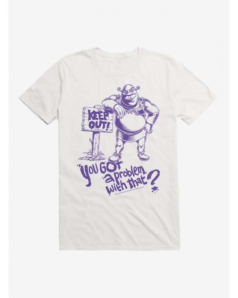 Shrek You Got A Problem T-Shirt $7.84 T-Shirts