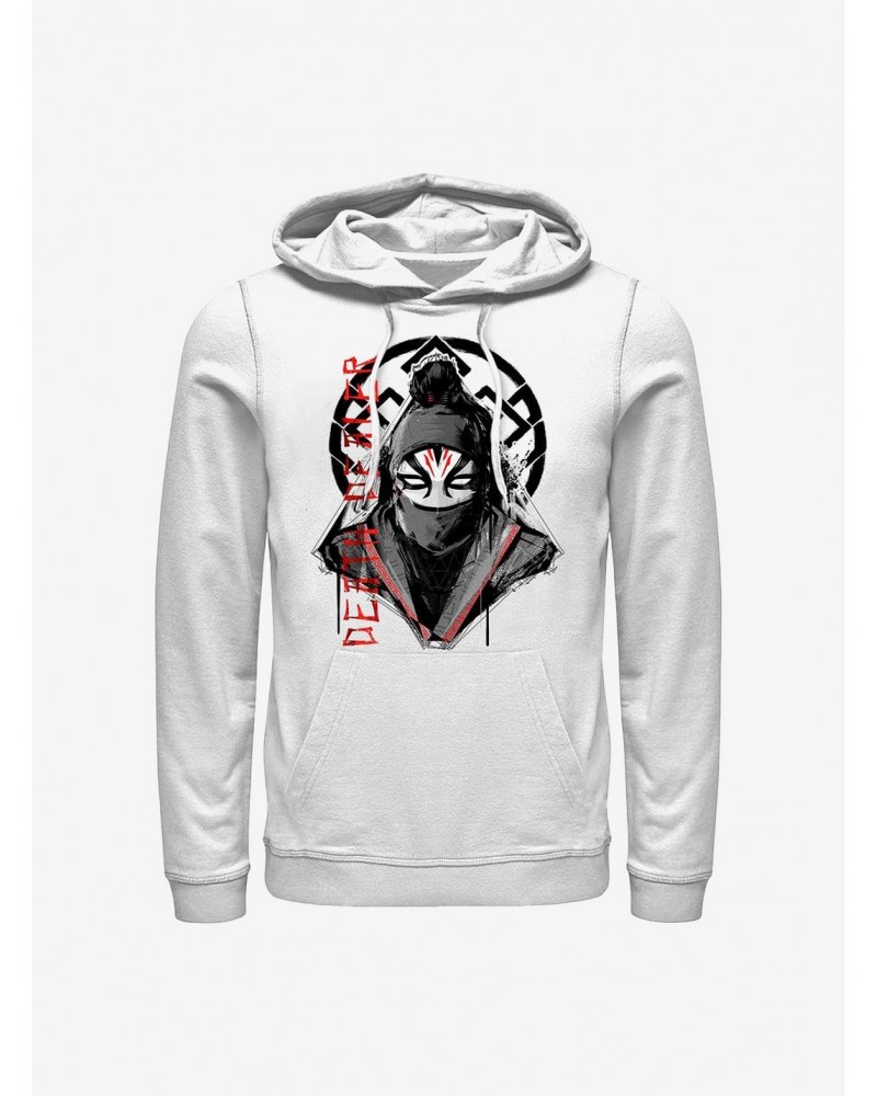 Marvel Shang-Chi And The Legend Of The Ten Rings Death Dealer Hoodie $14.37 Hoodies