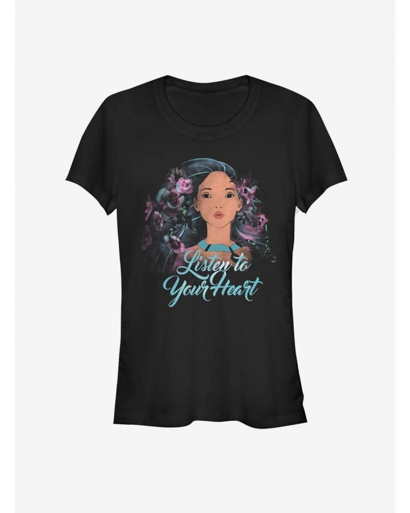 Disney Pocahontas Flower Pocahontas Girls T-Shirt $9.16 T-Shirts