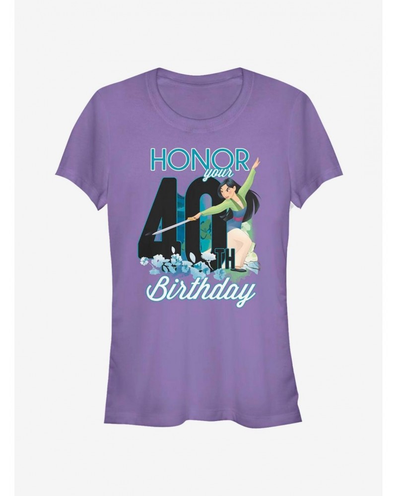 Disney Mulan Mulan Forty Birthday Girls T-Shirt $7.17 T-Shirts