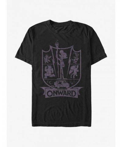 Disney Pixar Onward Char Badge T-Shirt $8.03 T-Shirts